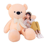 Giant Teddy Bear with Bow Tie Stuffed Plush Toy