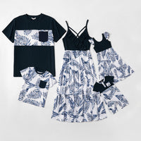 Matching Family Outfit - Blue Porcelain Summer Set