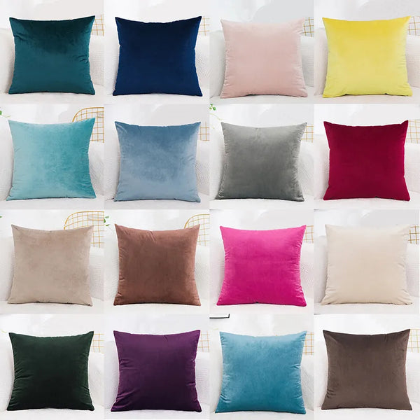Velvet Cushion Pillow Cover Collection