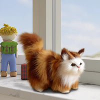 Simulation Cat Plush Toy
