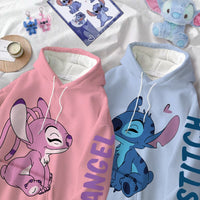Lilo and Stitch Disney Hoodie with Pockets