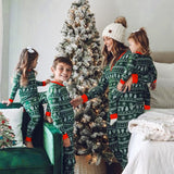 Autumn and Winter Christmas Family Matching Pyjamas Set