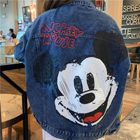 Mickey Printed Denim Jacket Disney