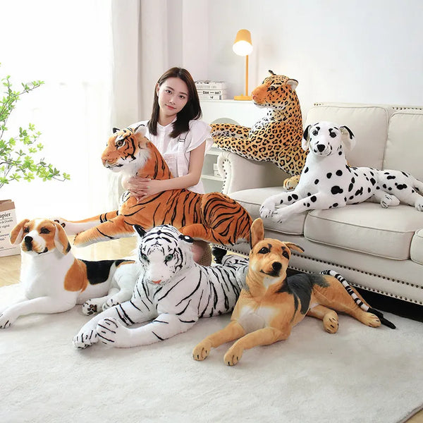 Big Size Simulation Feline Collection Plush Toy