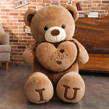 Giant Teddy Bear ''I LOVE YOU'' Plush Toy