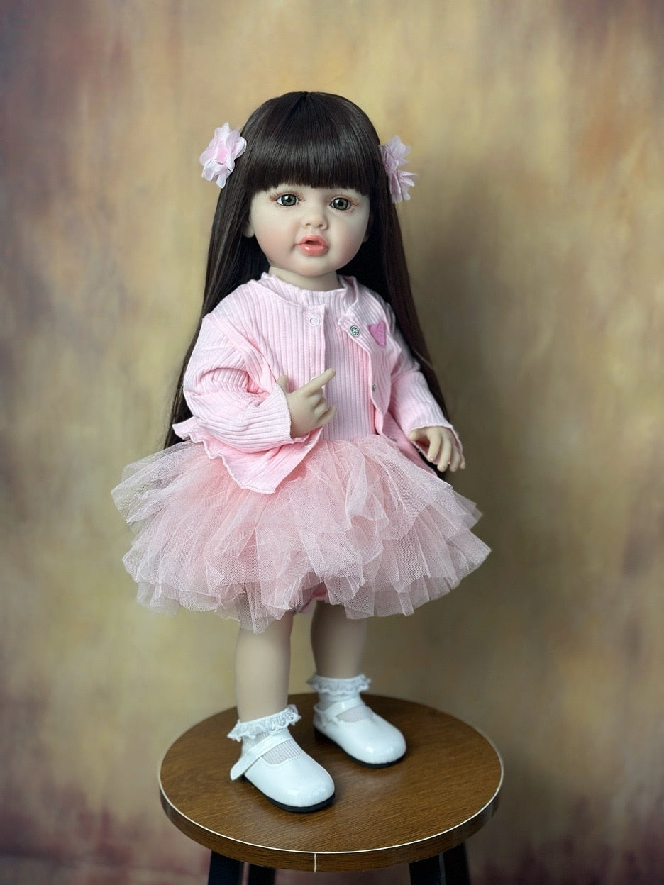 Reborn Baby Doll Full Body Soft Silicone