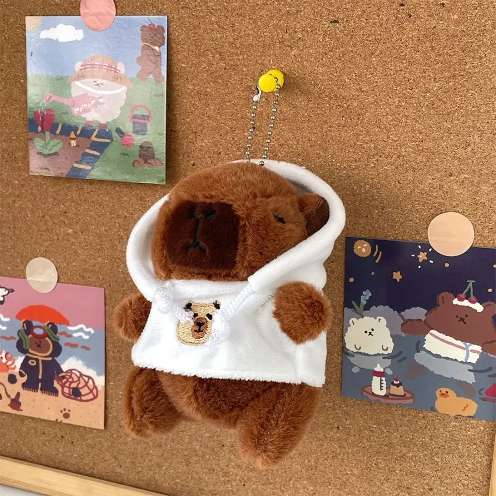 Capybara Plush Toy with Hoodie