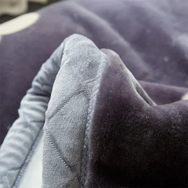 Double Sided Raschel Plush Blanket