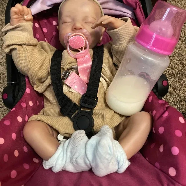 Reborn Baby Doll – Sleeping Vinyl Newborn Girl