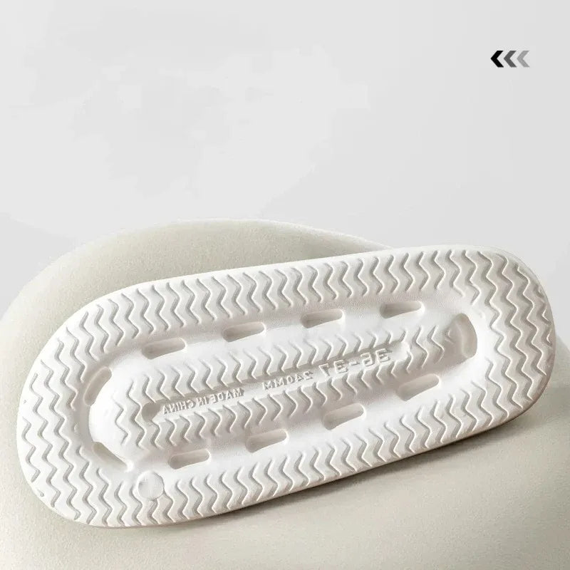 Cute Couple Pillow Slippers – Non-Slip Indoor Sandals