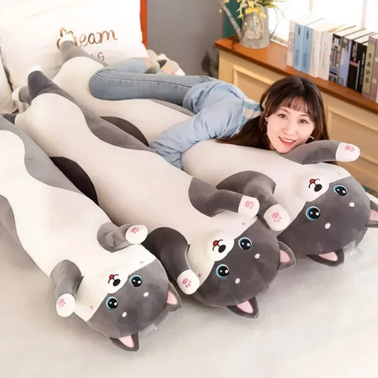 Husky Side Sleeping Body Pillow
