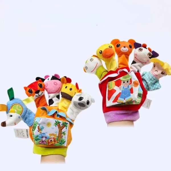 Finger Puppets Cloth Book