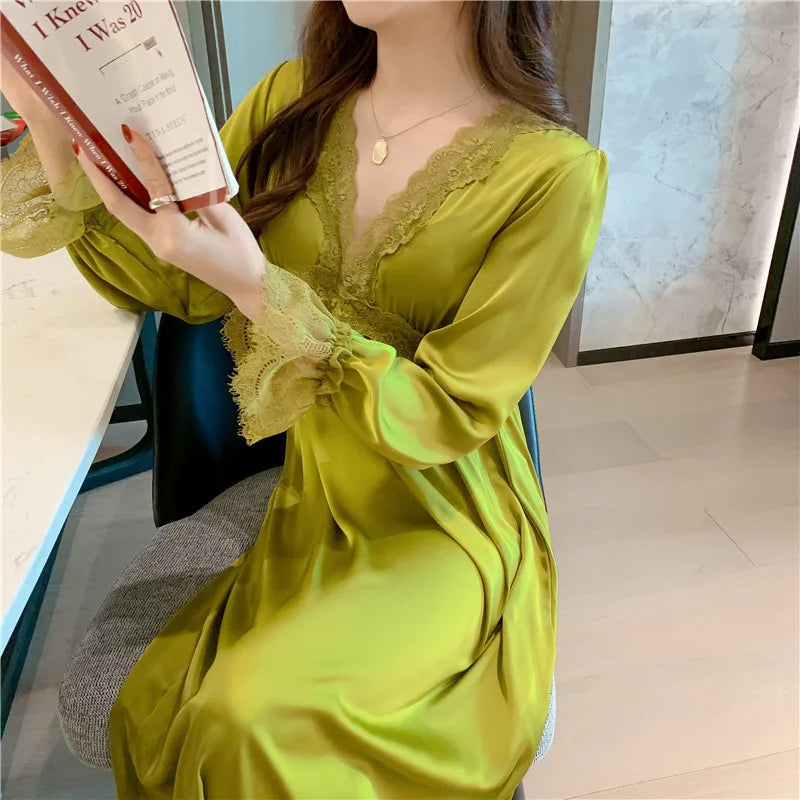Elegant Silky Nightwear