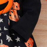 Toddler Girl Halloween Flutter Long Sleeve Dress