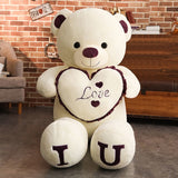 Giant Teddy Bear ''I LOVE YOU'' Plush Toy