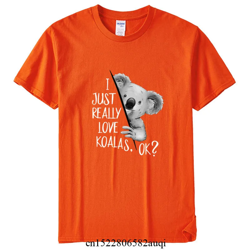 I Just Really Like Koalas Summer T-Shirt