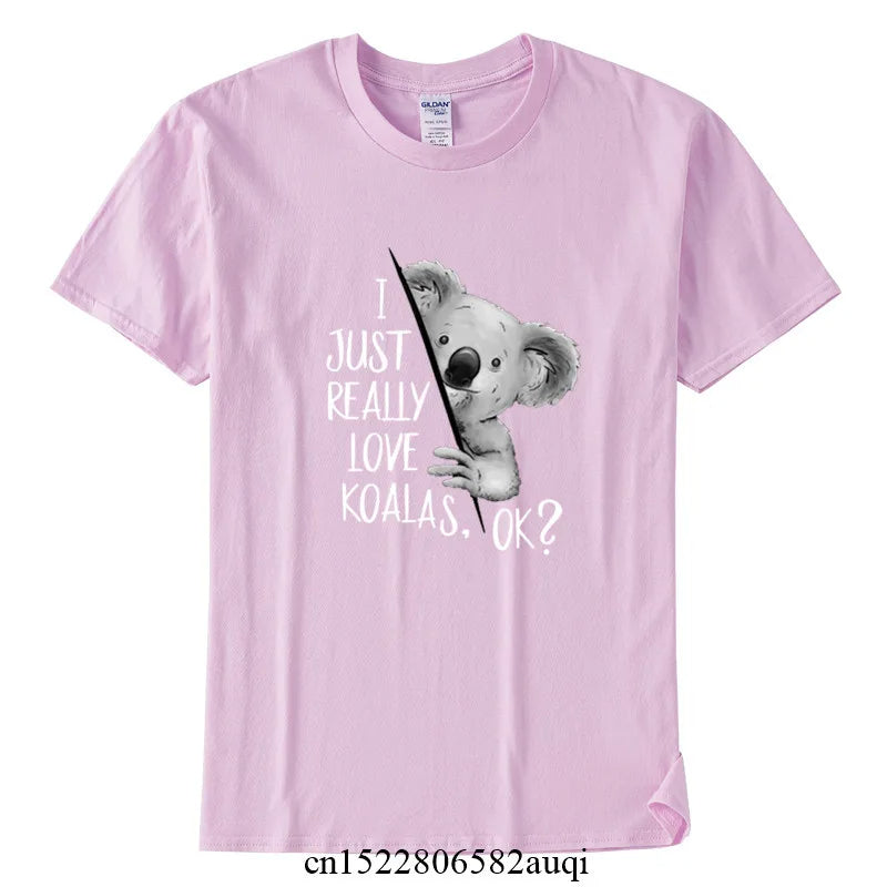 I Just Really Like Koalas Summer T-Shirt