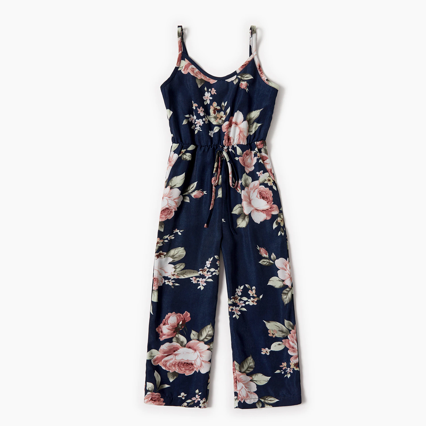 Matching Family Outfit - Navy Blue Floral Jumpsuit