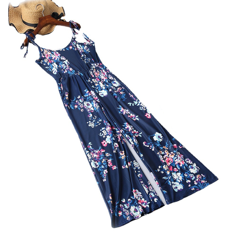 Matching Family Outfit - Navy Blue Floral Jumpsuit