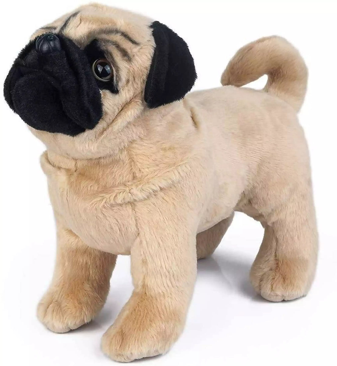Giant stuffed top pug dog