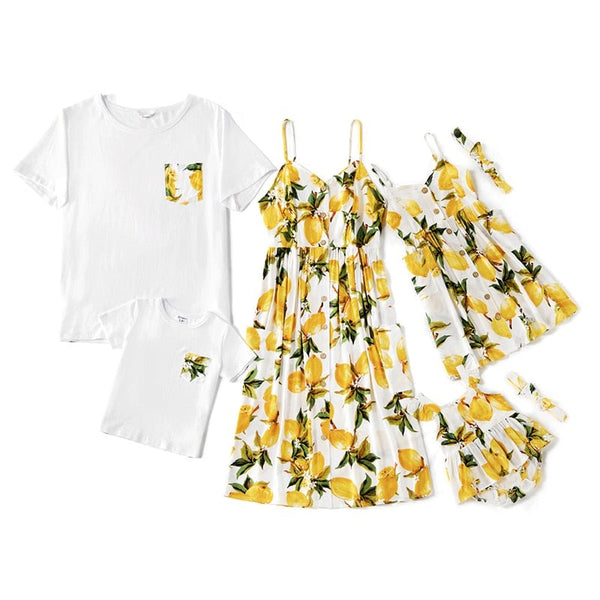 Matching Family Outfit - Sicilian Lemon Summertime