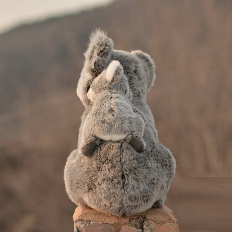 Mom Koala & Baby Koala Stuffed Plush Toy