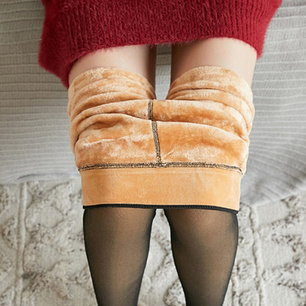 Winter Warm Velvet Pantyhose for Women