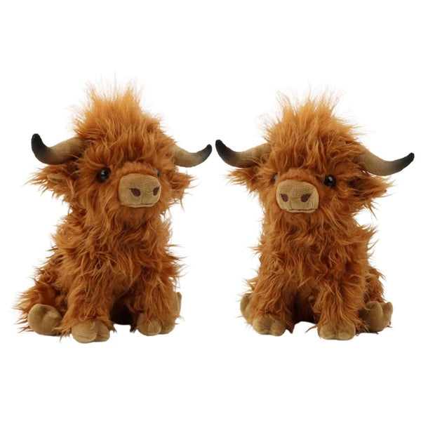 Highland Cow Plush Stuffed Toy