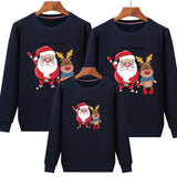 Christmas Long Sleeve Warm Sweatshirts - Family Matching Outfits