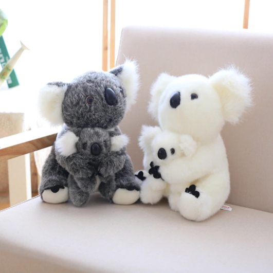 Plush Mummy & Baby Koala – Soft Australian Toy