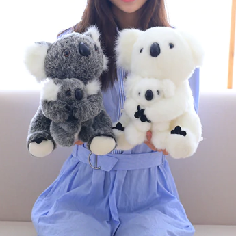 Plush Mummy & Baby Koala – Soft Australian Toy