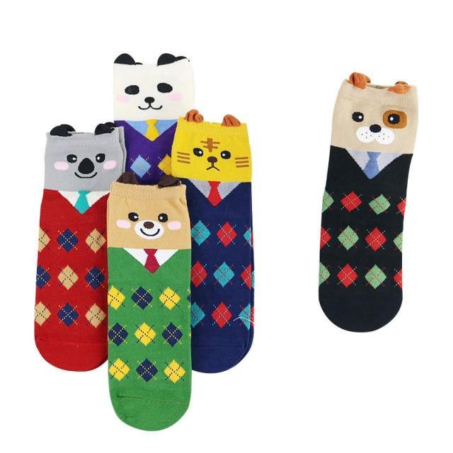 Cotton Socks Pack (6 Pairs) - Australia Gifts