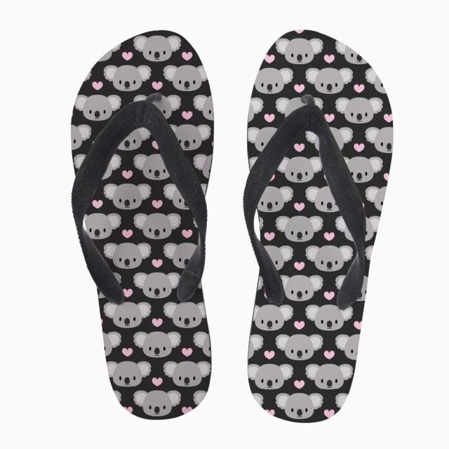 Kangaroo Koala Flip-Flops