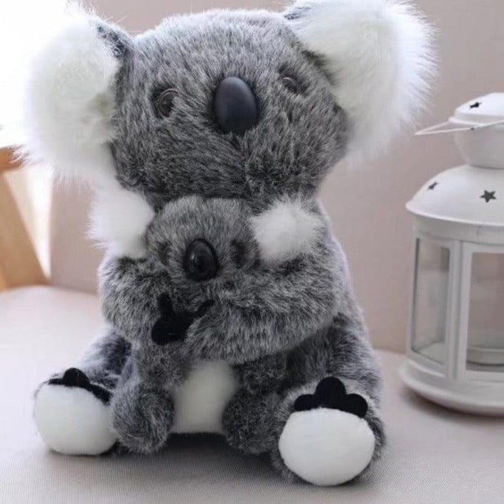 Plush Mummy & Baby Koala – Soft Australian Toy