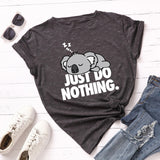 Just Do Nothing Koala T-Shirt