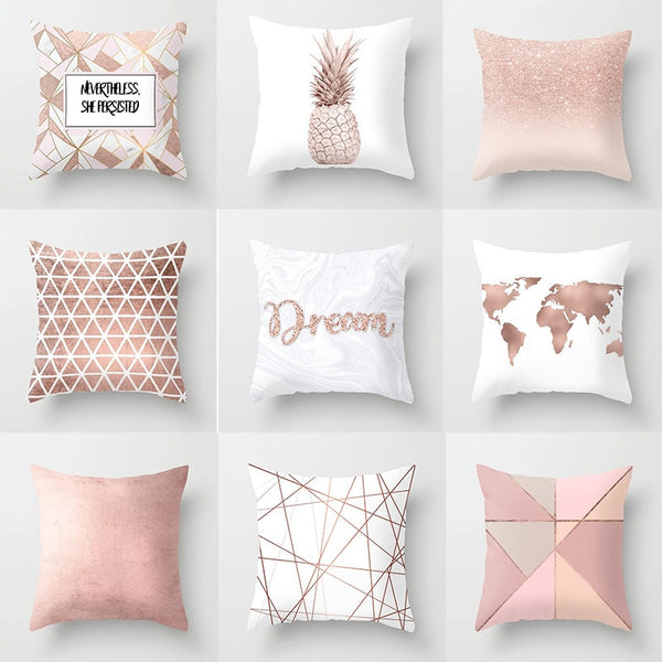 Pink Cushion Cover Collection