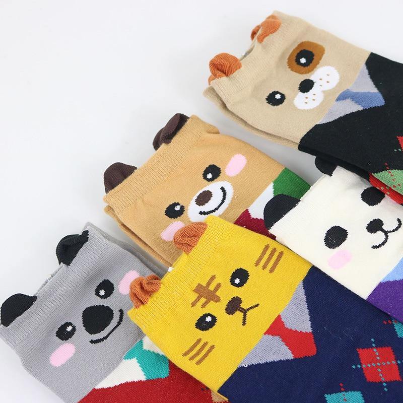 Cotton Socks Pack (6 Pairs) - Australia Gifts
