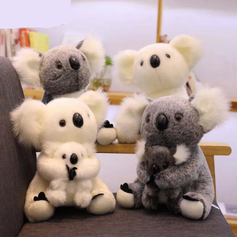 Plush Mummy & Baby Koala – Soft Australian Toy