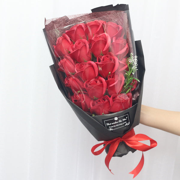 Handmade Soap Roses Bouquet (Delivery)