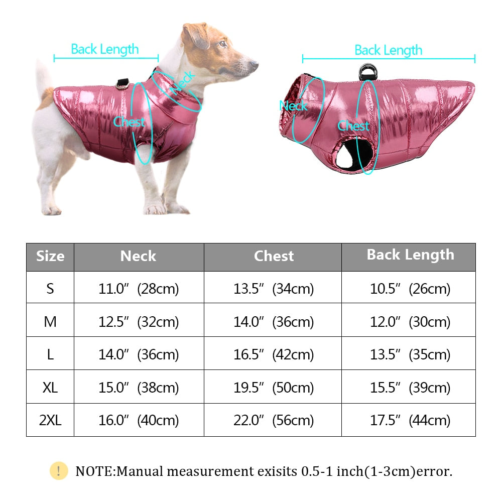 Waterproof Vest Coat Dog Clothes