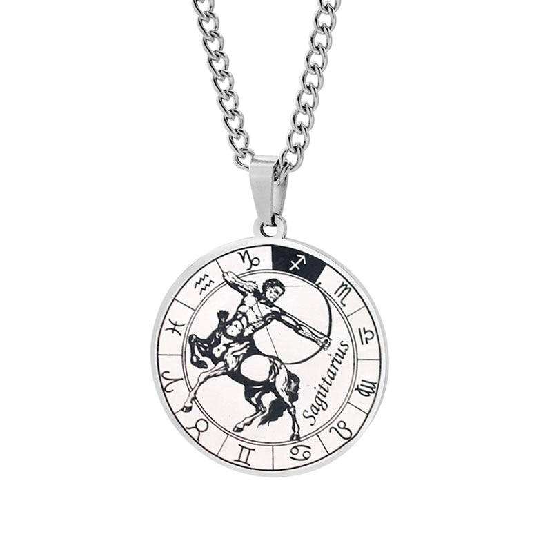 Zodiac Silver Necklace