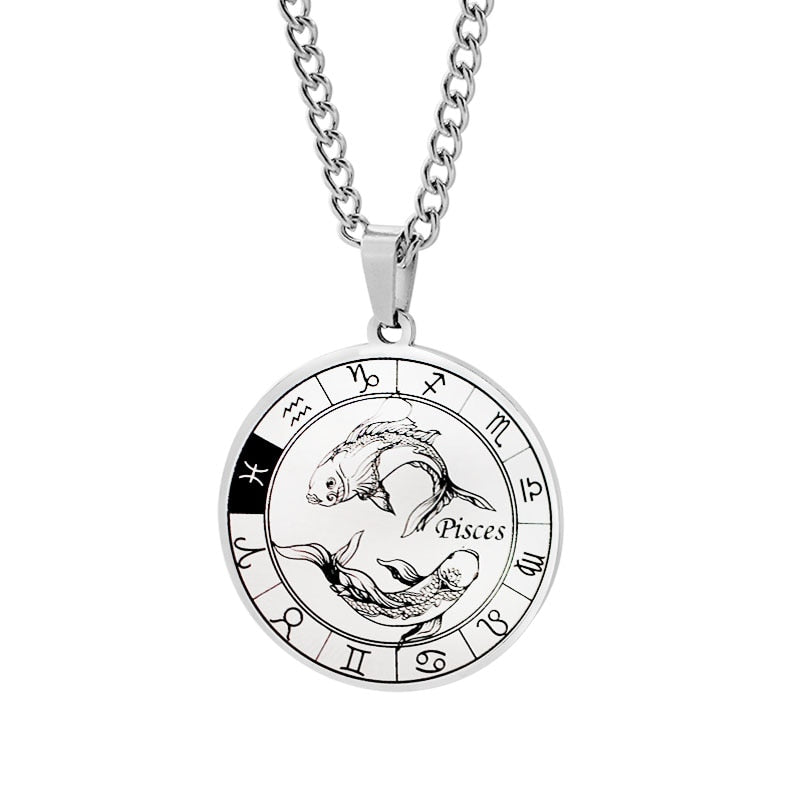 Zodiac Silver Necklace