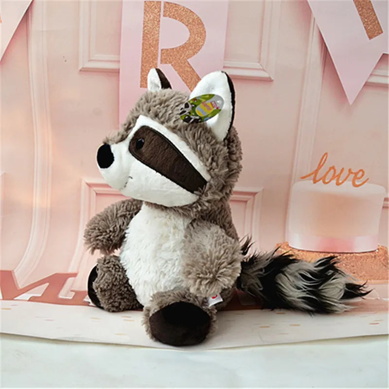 Raccoon Plush Stuffed Toy Forest Friends