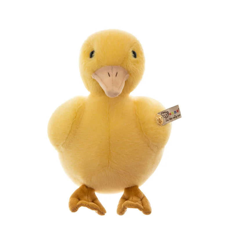 Plush Yellow Lifelike Duck Toy