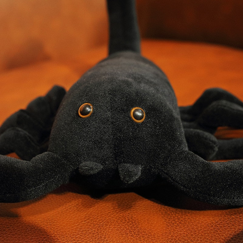 Giant Black Scorpion Plush Stuffed Toy