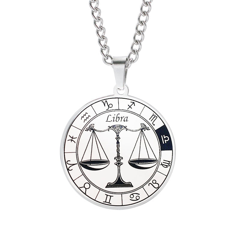 Zodiac Silver Necklace