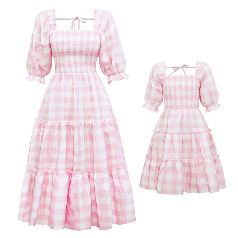 Mum & Daughter Dresses - Summer Matching Family Outfit