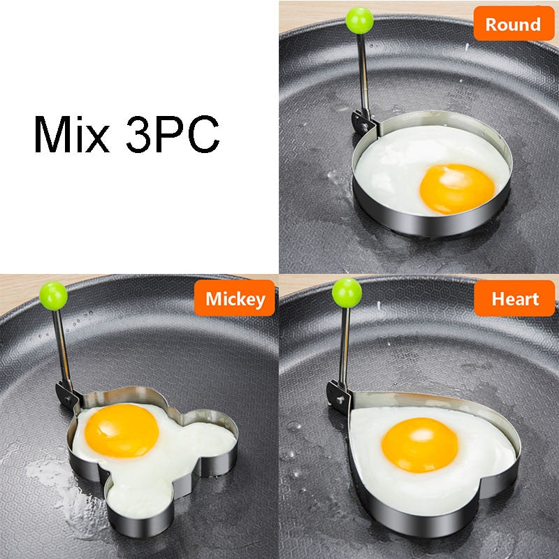 Stainless Steel Fried Egg Shaper & Pancake Mould