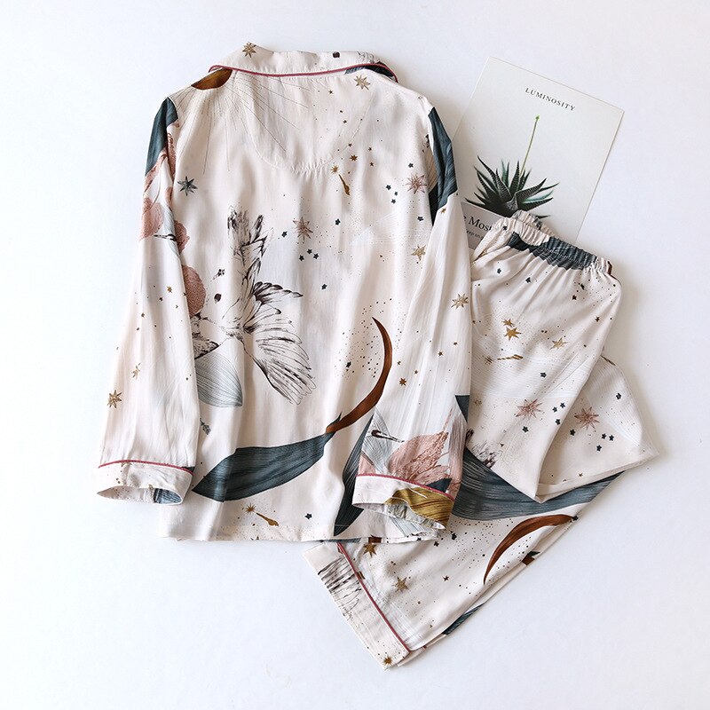 Spring & Summer Floral Pyjama Suit for Women