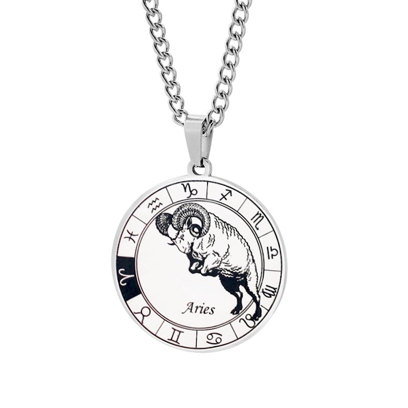 Zodiac Silver Necklace